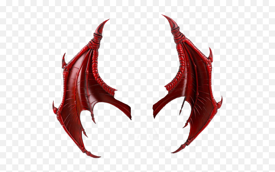 Stickergang Red Dragon Demon Wings Fly - Transparent Dragon Wings Red Emoji,Red Dragon Emoji
