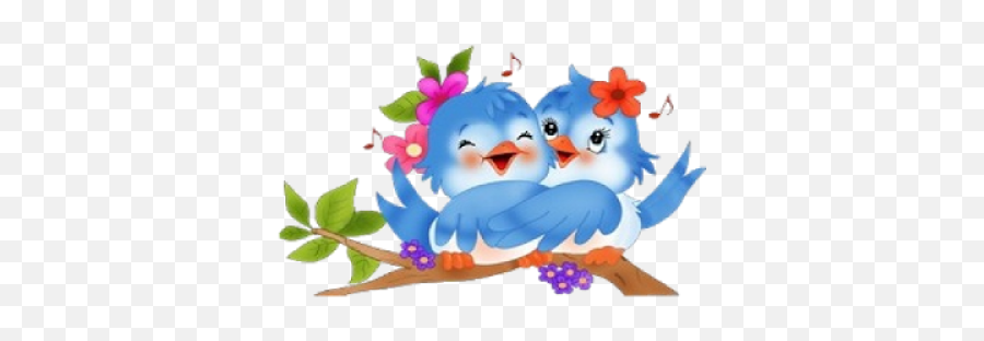 Download Free Png Love Birds Png Picture - Dlpngcom Love Birds Transparent Png Emoji,Bluebird Emoji
