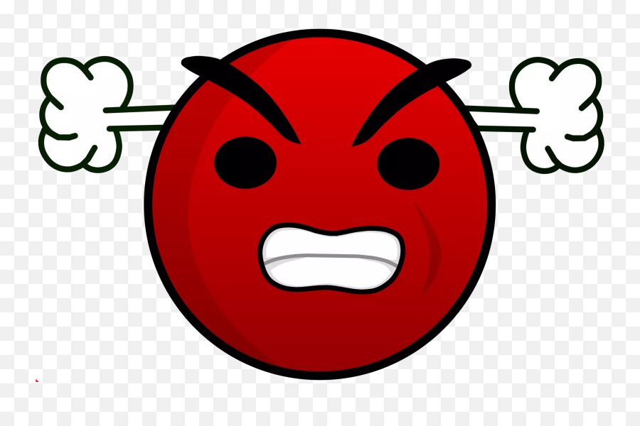 Text Topic Why Is Your Spouse Mad At You Right Now 971 - Red Angry Face Emoji,Loser Emoticon