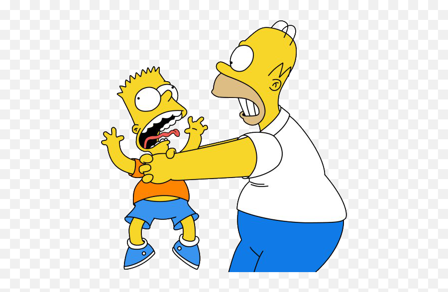 Homer Bart Simpson Psd Official Psds - Homer Simpson Bart Emoji,Simpson Emoji