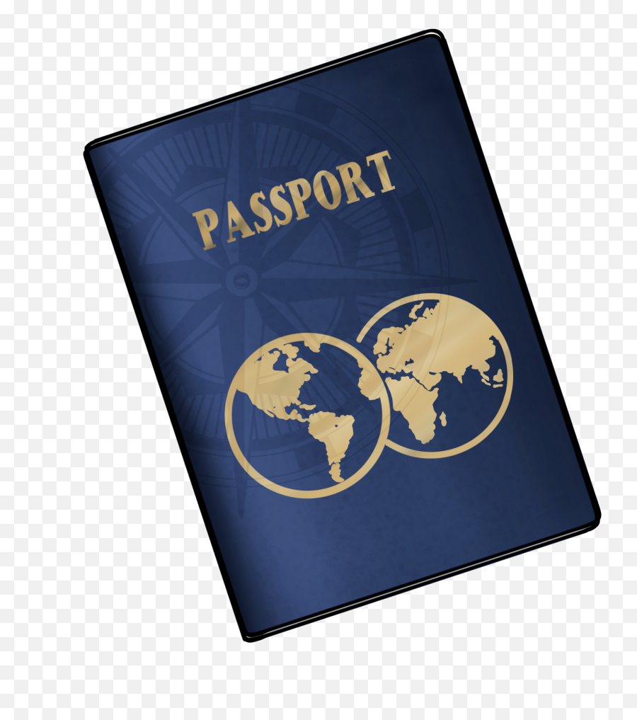 Passport Traveldocument Vacation - Graphic Design Emoji,Passport Emoji