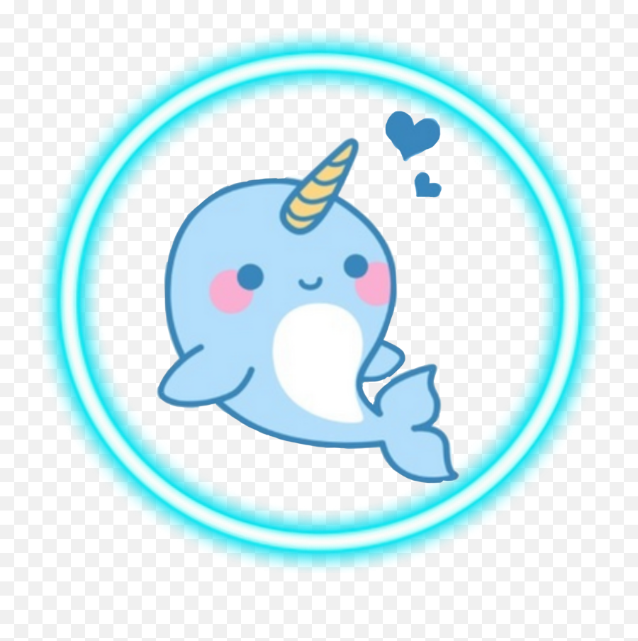 Narwhal Sticker - Narwhal Drawing Emoji,Narwhal Emoji