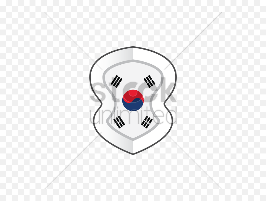 Korean Flag Drawing - South Korea Flag Emoji,Korea Emoji
