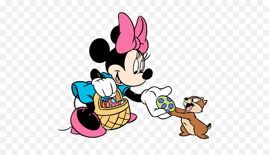 Disney Easter Clip Art Images Holidays At Disney Clip Art - Minnie Mouse Easter Clip Art Emoji,Happy Easter Emoji