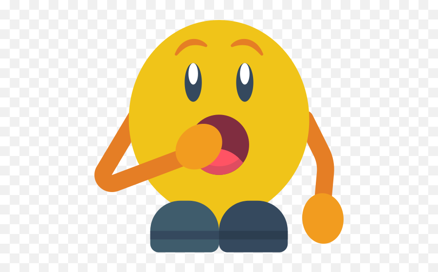 Gasp - Smiley Emoji,Gasp Emoji