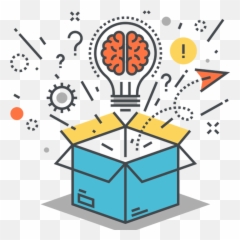 Paragon Group Wisconsin Company - Think Outside The Box Information Chunk Emoji