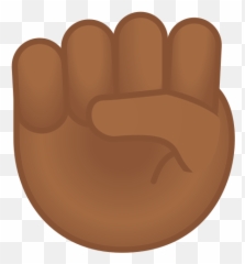 Raised Fist Emoji With Medium - Illustration,Punch Emoji