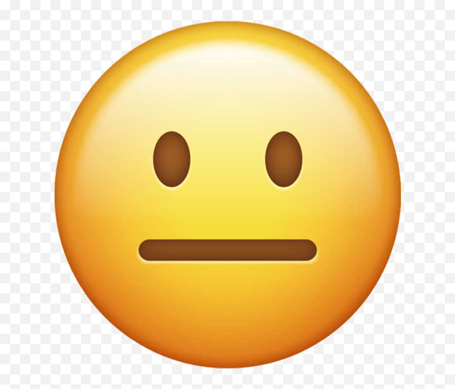 Pin - Transparent Neutral Emoji Png,Hmm Emoji