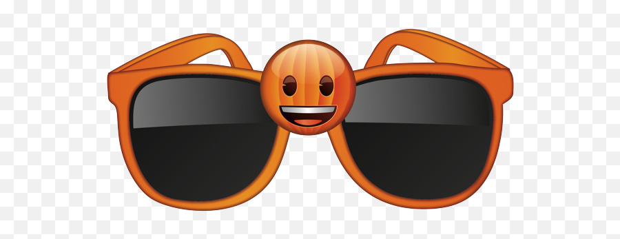 Sunglasses With Smiling Face Icon - Peach Emoji,Goggles Emoji