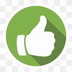 Thumbs Up Clipart Green - Pouce Vert Logo Png Emoji,green Thumb Emoji 