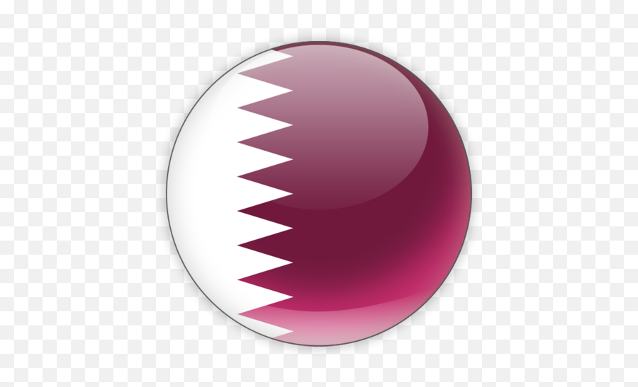 Qatar Flag - Qatar Flag Round Icon Emoji,Qatar Flag Emoji