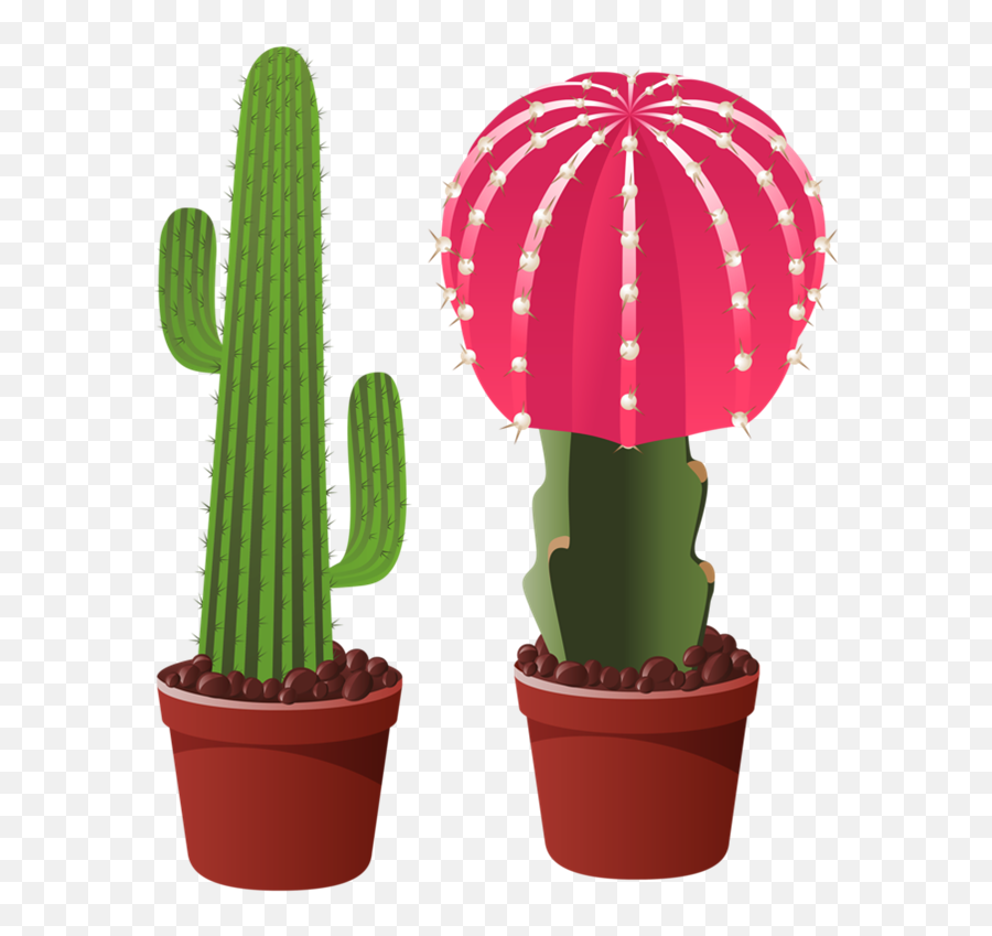Floral Clipart Cactus Floral Cactus - Cut Clipart Cactus Transparent Background Emoji,Cactus Emoticon