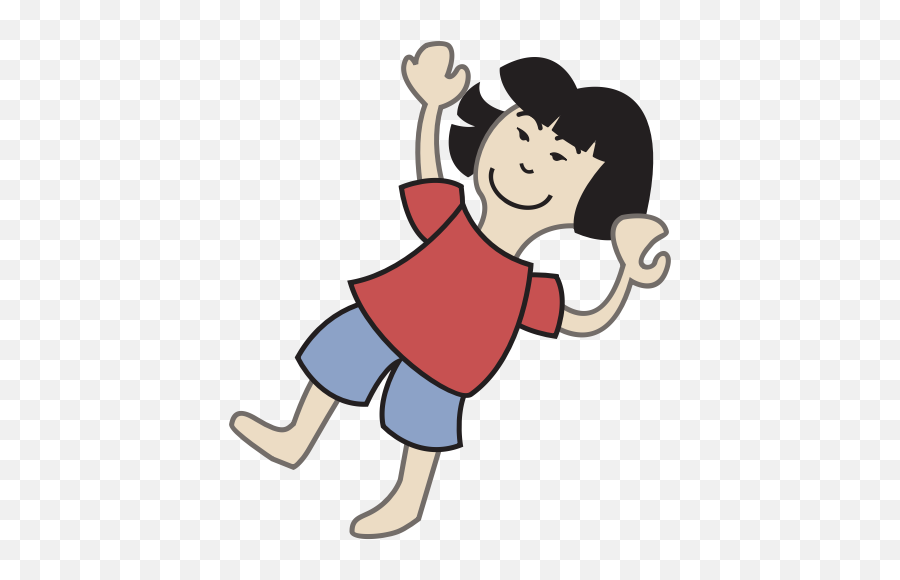 Space - Woman Girl Falling Cartoon Emoji,Brown Praying Hands Emoji