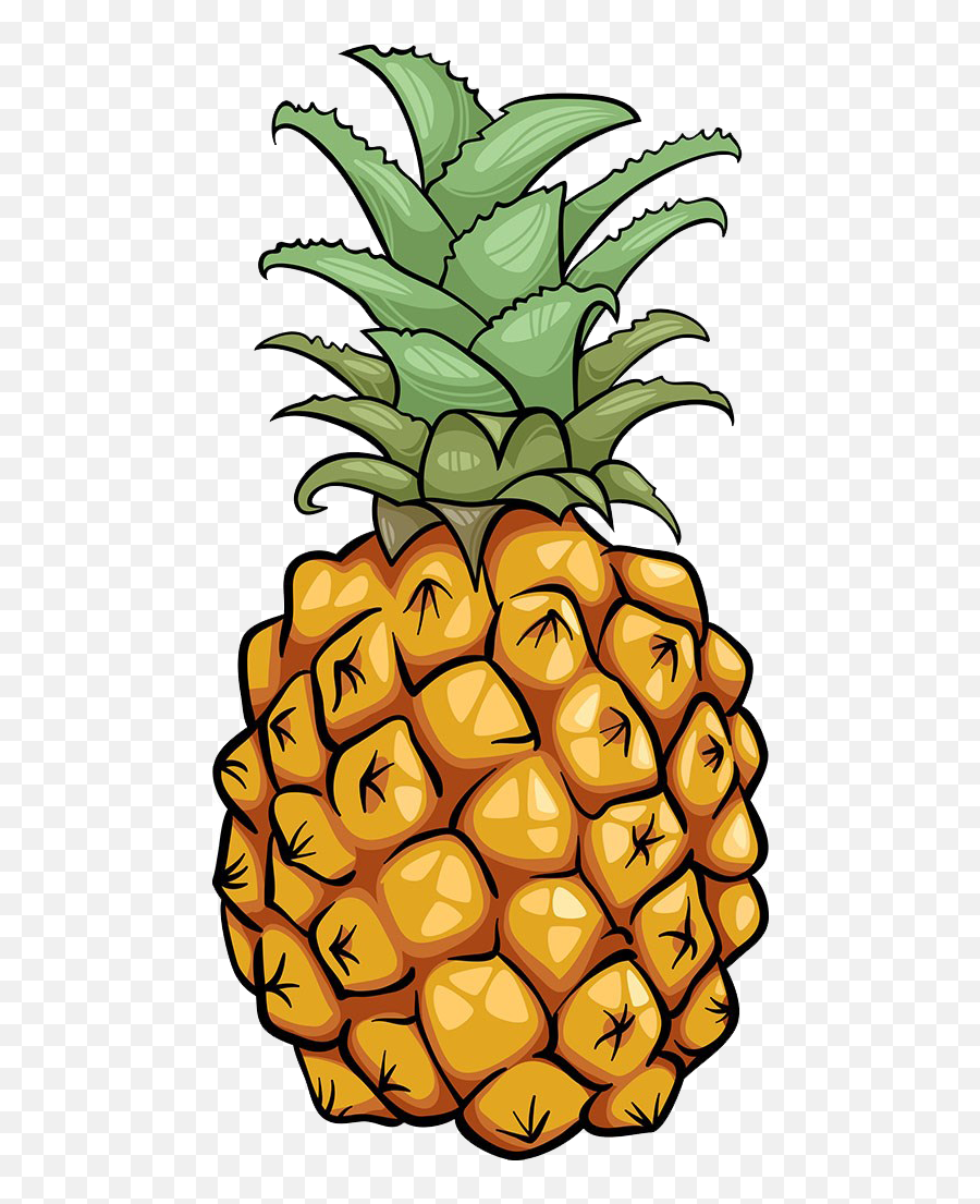 Pineapple Fruit Icon - Pineapple Clipart Emoji,Pineapple Emoji