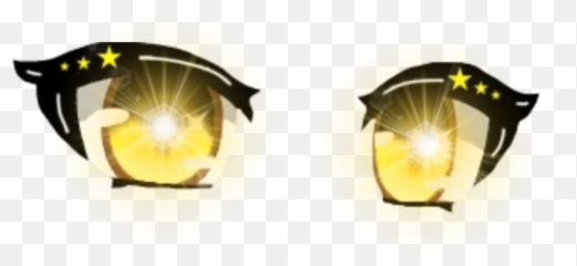 eyes olhos gacha gachalife - Sticker by Sam crazy Gacha Life Eyes Edit Yellow Emoji
