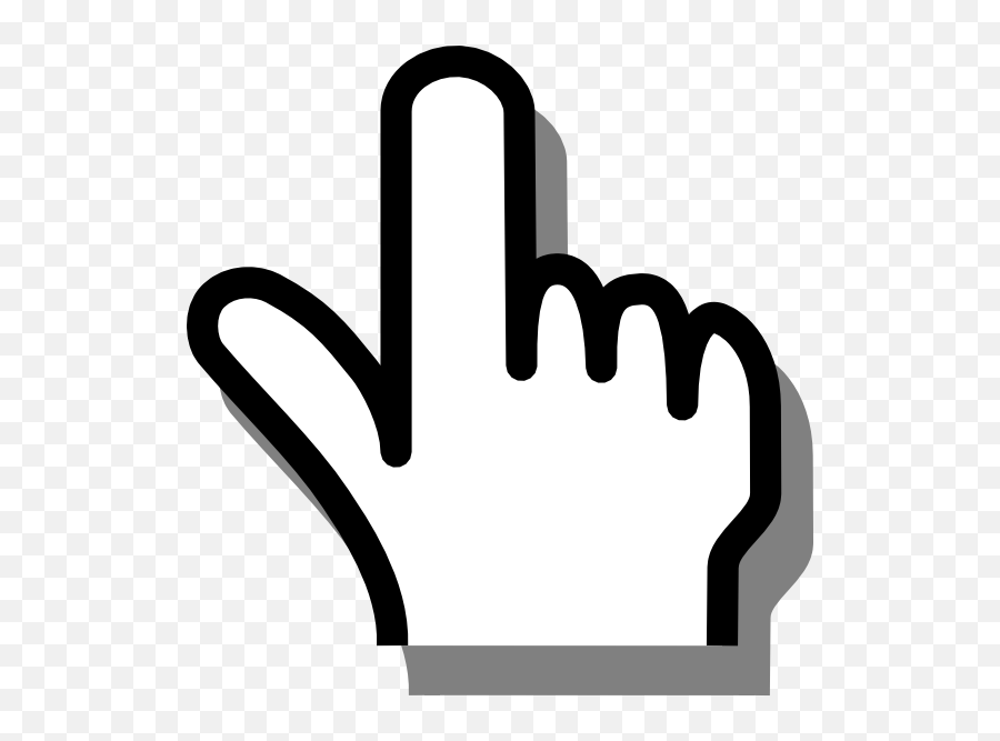 Finger Click Clipart - Pointing Finger Transparent Background Emoji,Finger Snap Emoji