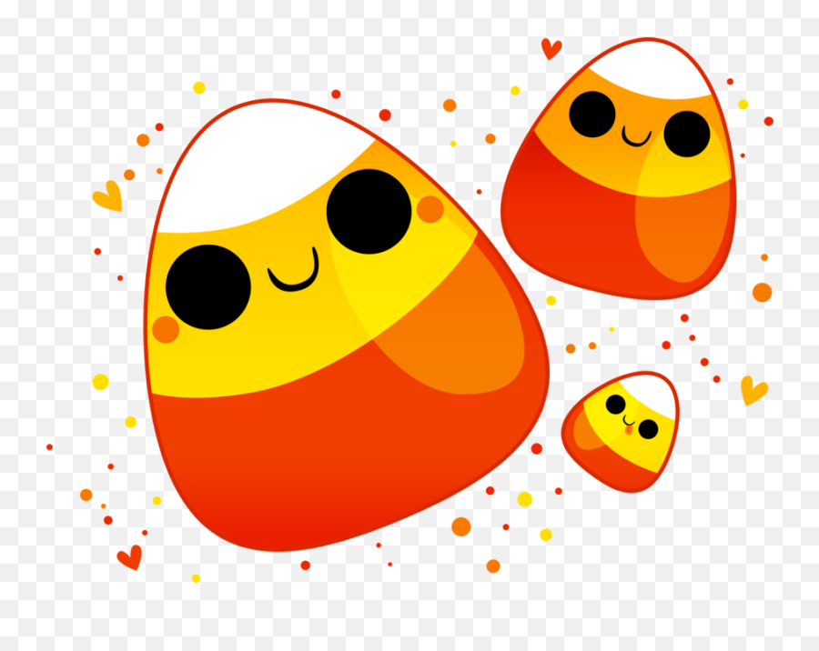 Candy Corn Cute Halloween Candy Clipart - Cute Halloween Candy Corn Emoji,Candy Corn Emoji