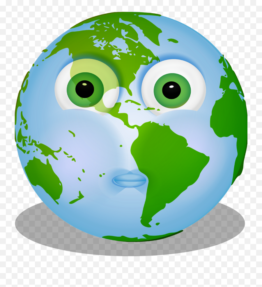 Globe Earth Emoji Smiley Emoticon Ninagarman Billitheca - Transparent Globe With Continents,Earth Emoji