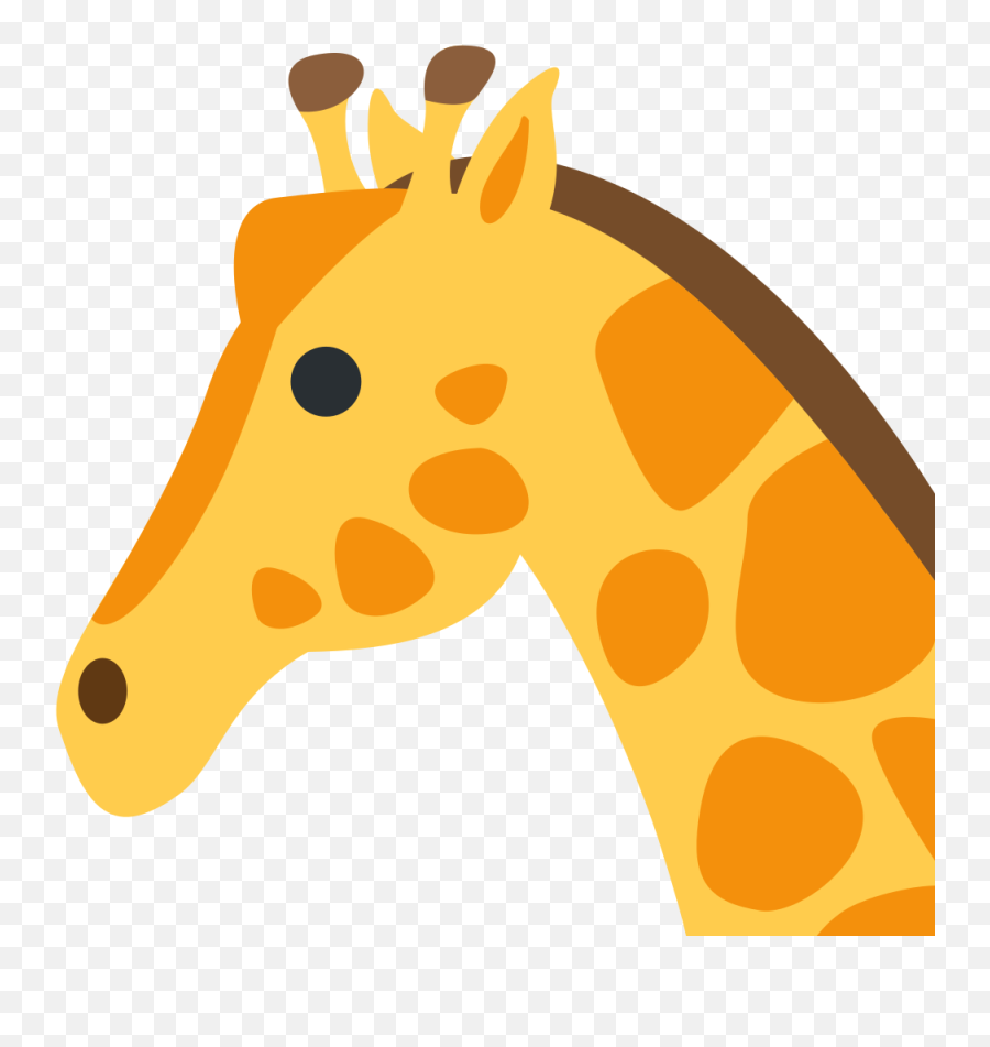 Twemoji2 1f992 - Giraffe Emoji Transparent,Giraffe Emoji