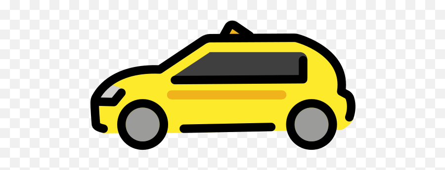 Taxi - Portable Network Graphics Emoji,Taxi Emoji