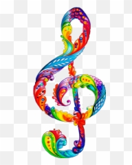 Largest Collection Of Free - Toedit Treble Clef Stickers On Immagini Note Musicali E Arcobaleno Emoji,Treble Clef Emoji
