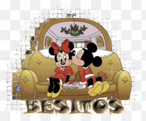 Best Animados De Besos Gifs - Mickey Mouse N Minnie Wallpaper Hd Emoji