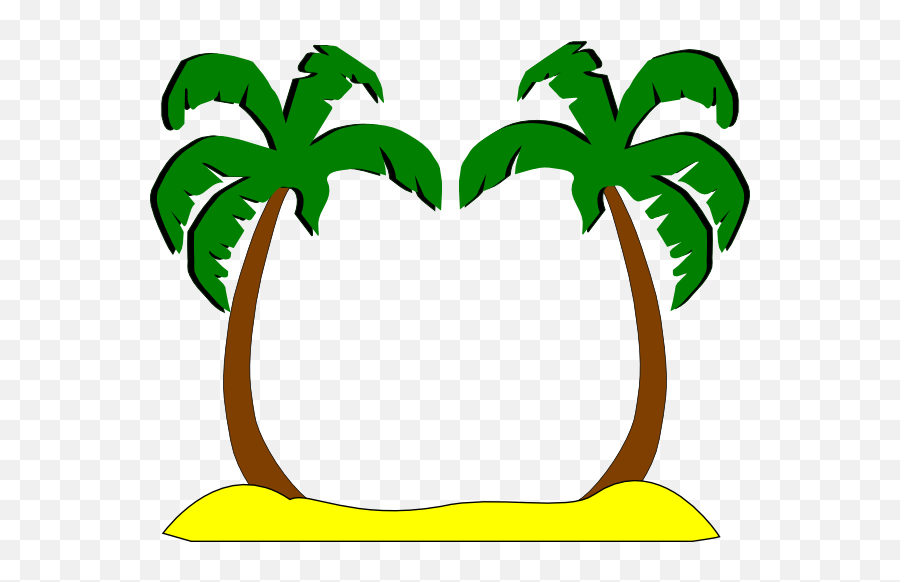 Clipart Of Palm Trees - Palm Tree Clipart Emoji,Palm Tree Emoticons