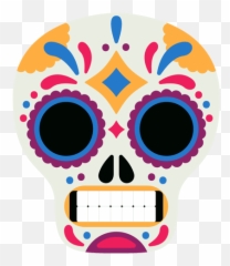 Mask Skull Day Of The Dead - Transparent Png U0026 Svg Vector File Day Of The Dead Mask Png Emoji,Man Skull Emoji