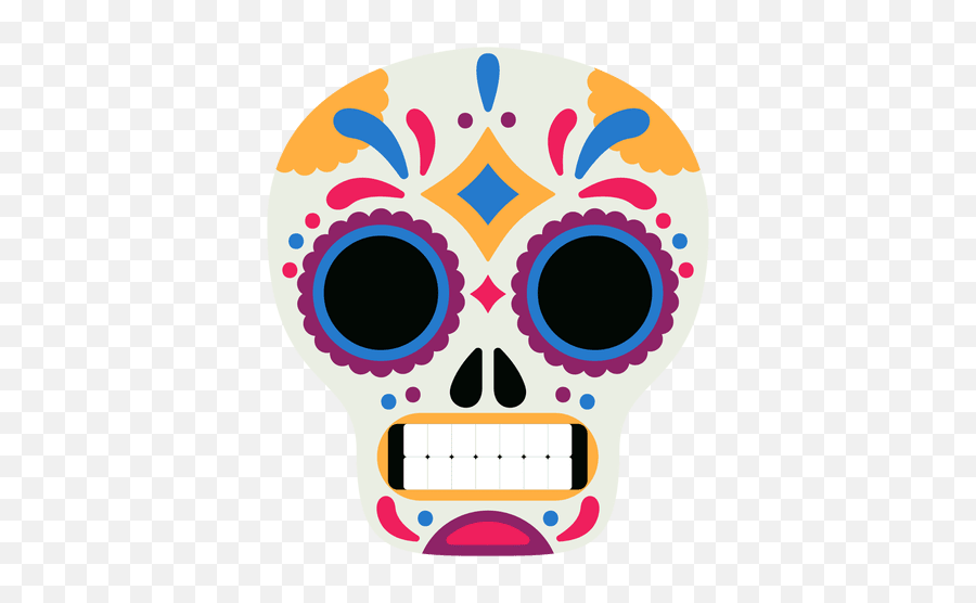Mask Skull Day Of The Dead - Transparent Png U0026 Svg Vector File Day Of The Dead Mask Png Emoji,Man Skull Emoji