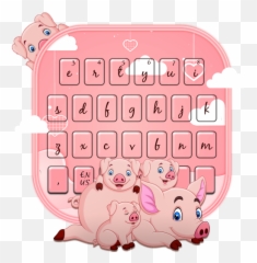 Cute Piggy Family Keyboard Theme U2013 Appar På Google Play - Cartoon Emoji,Miss Piggy Emoji