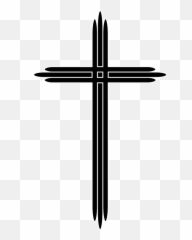 Cross Clipart - 62 cliparts Transparent Black And White Emoji