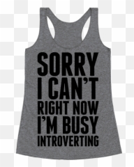 15 Clothing Items Every Introvert Needs Their Closet - Active Tank Emoji