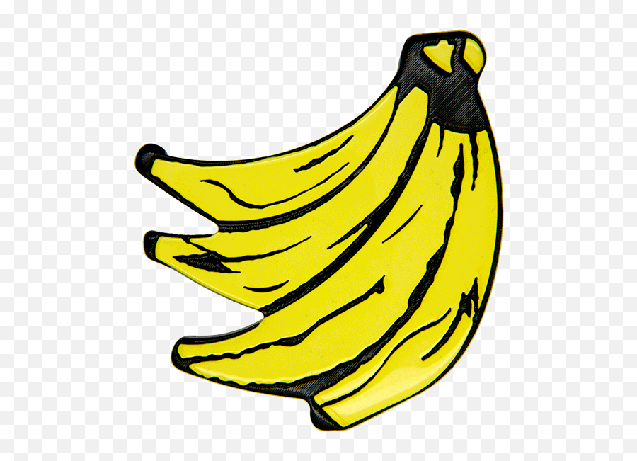 Large Sonia Rykiel Bananas Brooch Clipart - Full Size Ripe Banana Emoji,Banana Emoji