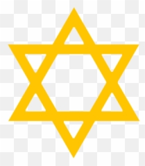 Free Jewish Star Cliparts Download - Orange Of David Emoji