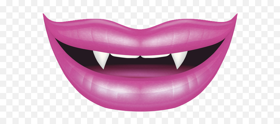 Vampire Fang Png - Drawing Vampire Lip Tongue 517721 For Women Emoji,Fangs Emoji