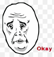 Download Free Png Okay Face Meme - Sad Emoji