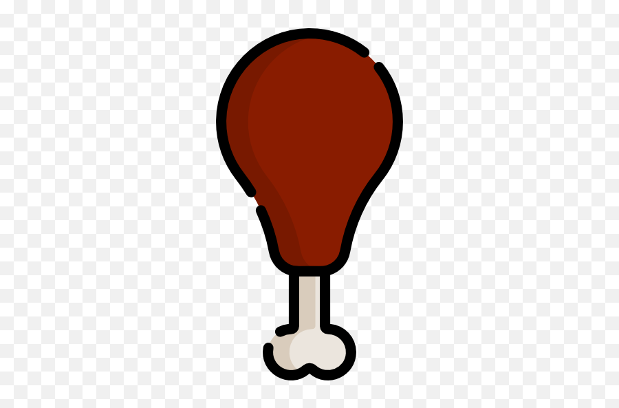 Leg Icon At Getdrawings - Clip Art Emoji,Chicken Leg Emoji
