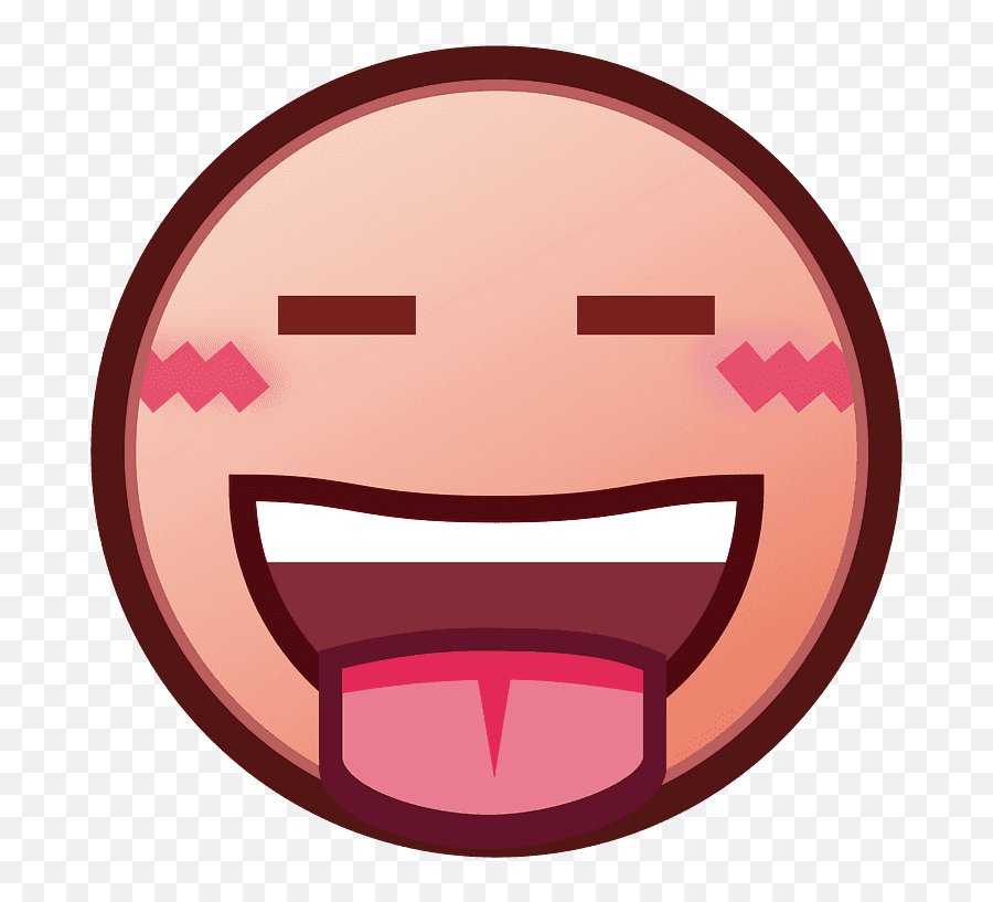 Squinting Face With Tongue Emoji - Clip Art,Squint Emoticon