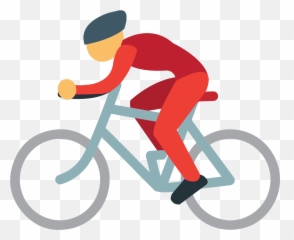 Person Biking Emoji Clipart