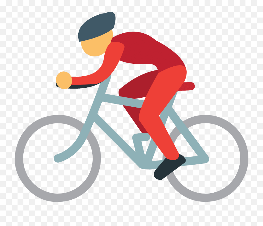 Person Biking Emoji Clipart,Biking Emoji
