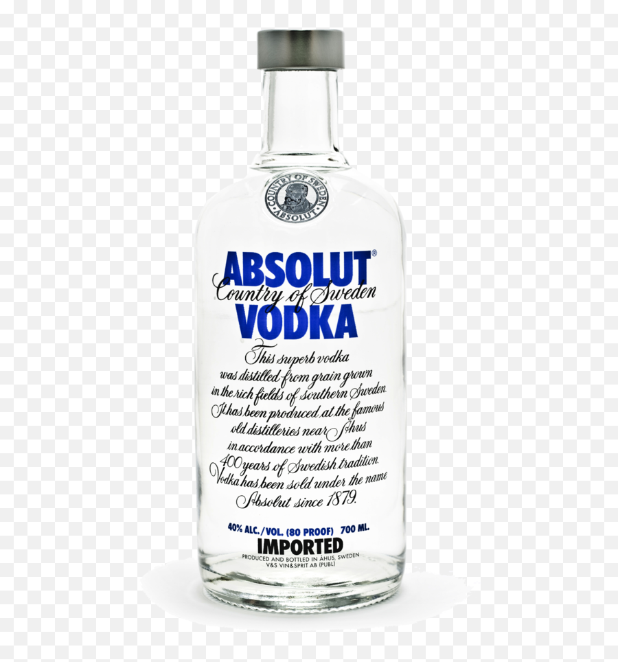 Absolut Vodka Bottle - Absolut Vodka Bottle Png Emoji,Skin Tone Emojis