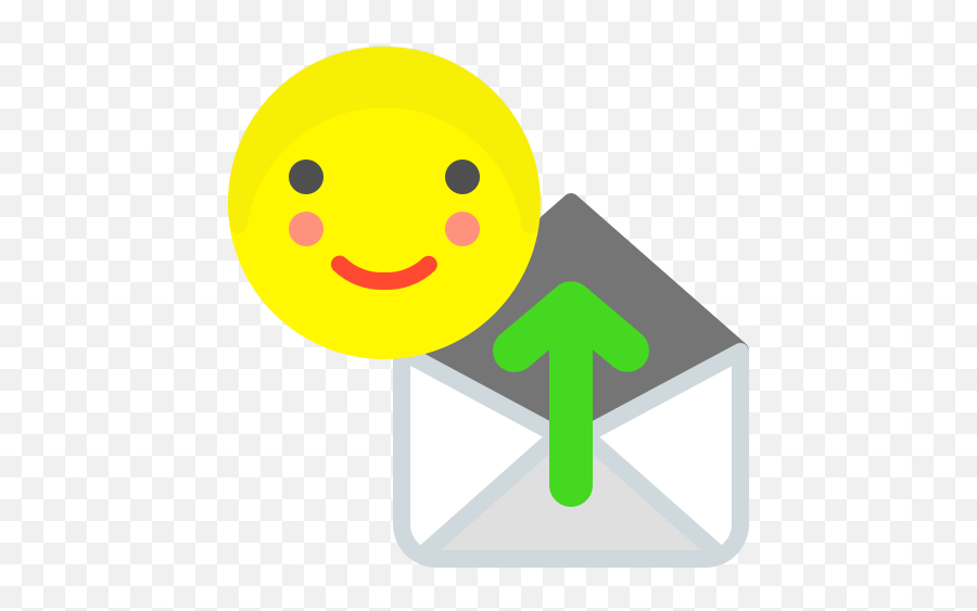 Send Letter Face Emoji Smile Free Icon Of Emojius Freebie 1 - Sign,Letter Emoji