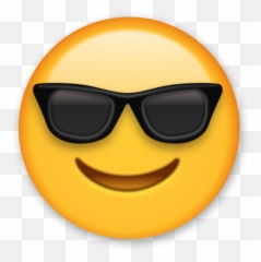 Cool Emoji Clipart - Cool Emoji Clipart,Think Emoji