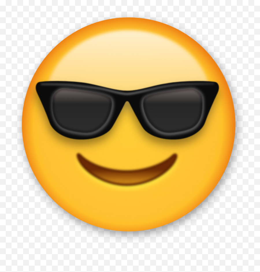 Cool Emoji Clipart - Cool Emoji Clipart,Think Emoji