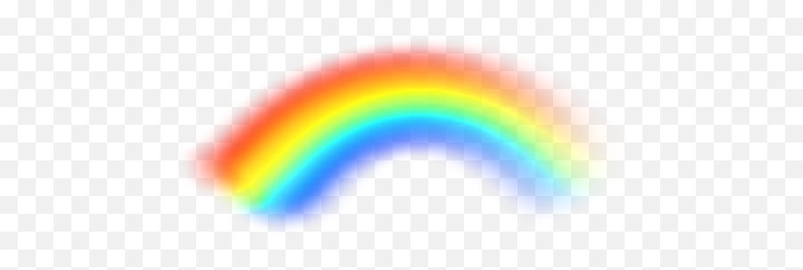 Nice Cute Rainbow Png - Transparent Background Rainbow Borders Emoji,Rainbow Emoticons