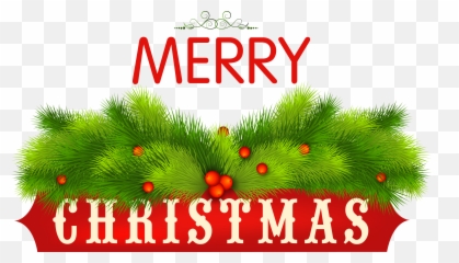 Merry Christmas Decorative Png Clipart - Decoration Emoji