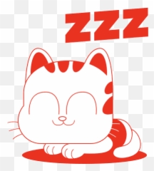 Animated Buzzfeed Cat - Clip Art Emoji,Cat And Zzz Emoji