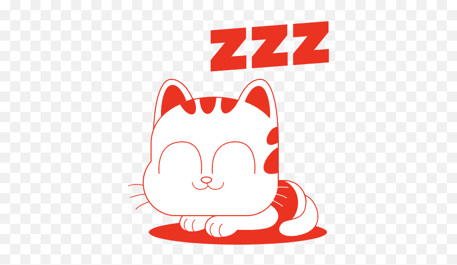 Animated Buzzfeed Cat - Clip Art Emoji,Cat And Zzz Emoji