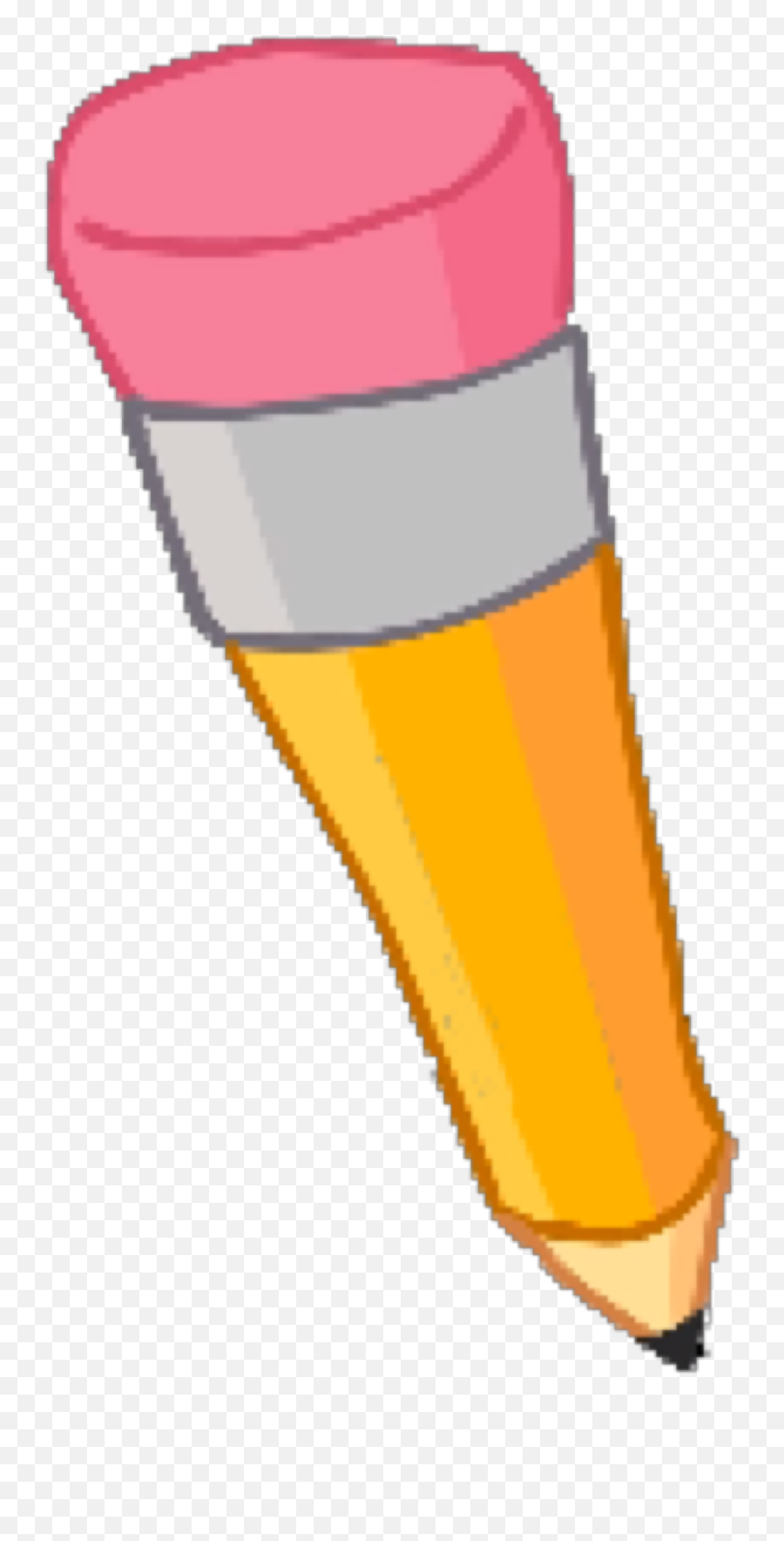 Download Hd Pencil Weird Pose - Clip Art Emoji,Pencil Emoji Png