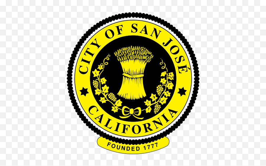 Seal Of San José California - San Jose California Symbols Emoji,California State Flag Emoji
